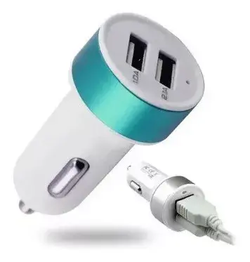 Cargador Para Auto Micro Usb Toma Doble Carga Rapida 12v