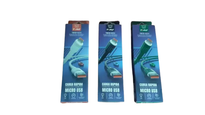 Cable Micro Usb 1m Carga Rápida 3.1a Time